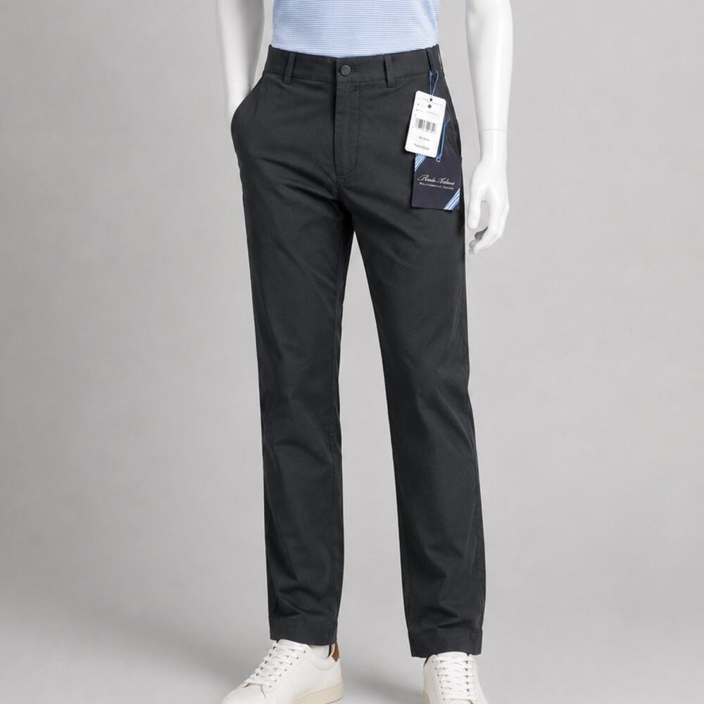 Brooks Brothers Performance Series Golf Pants Gray Stretch W38 L34 NWT